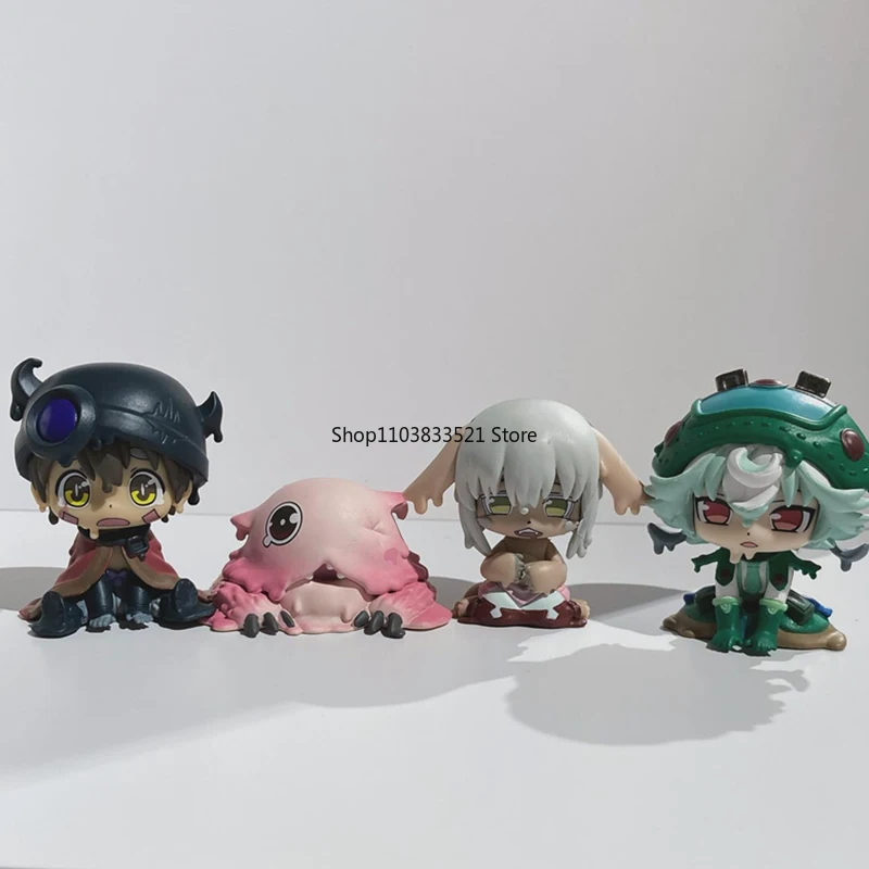 Jouets Gashapon originaux fabriqués en Abyss vol.2 Nanachi Prushka, figurine d'action fondue, modèle de Capsule, ornements cadeaux pour enfants