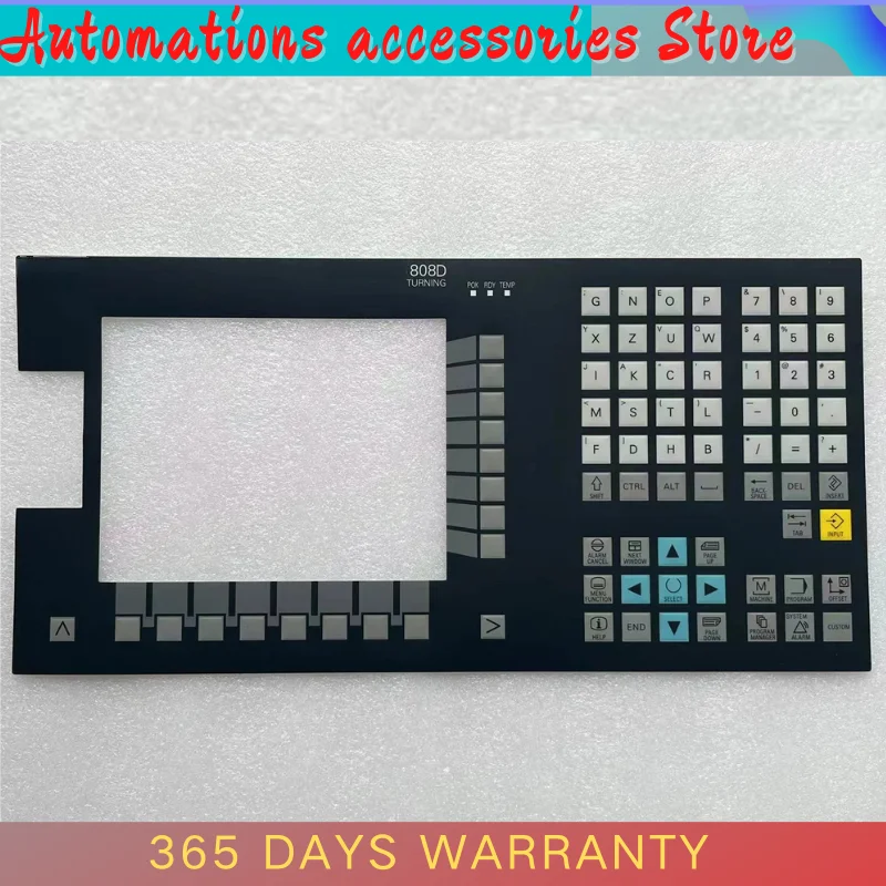 Membrane Button Key Film for 808D 6FC5370-1AT00-0CA0 6FC5370-1AM00-0CA0 Front Overlay Protective Film Keypad
