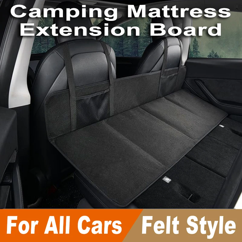 Camping Mattress Head Guard For Tesla Model Y/3 Accessories Head Block Fill Gap Felt Bed For Honda Toyota Volkswagen Ford Benz