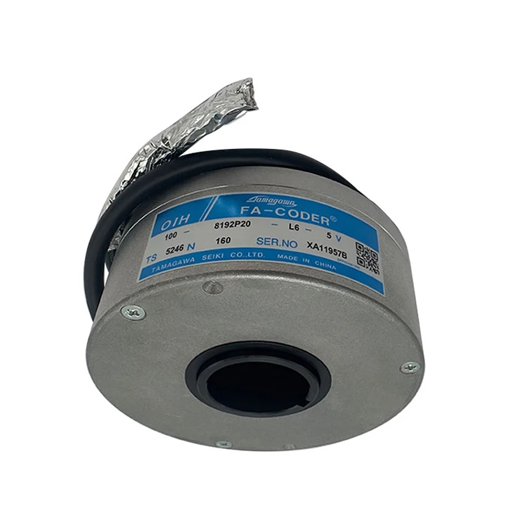 Elevator Parts Tamagawa Encoder OIH100-8192P20-L6-5V FA-CODER for TS5246N160 Elevator Incremental Rotary Encoder New
