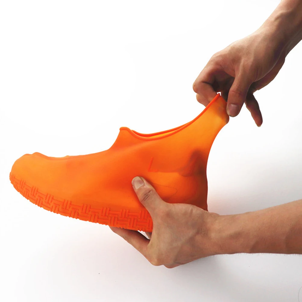 

Waterproof Rain Boot Cover Shoe Covers Silicone Shoes Case Non-slip Anti-slip Women's