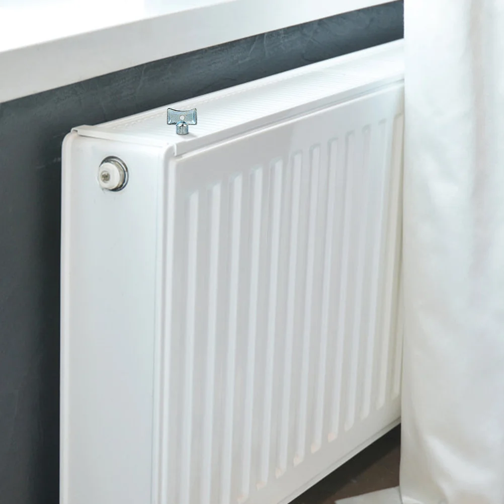 

6Pcs Radiator Exhaust Valve Key Zinc Alloy Vent Socket Bleed Radiator Wrench Plumbing Valve Tool Air Valves Key