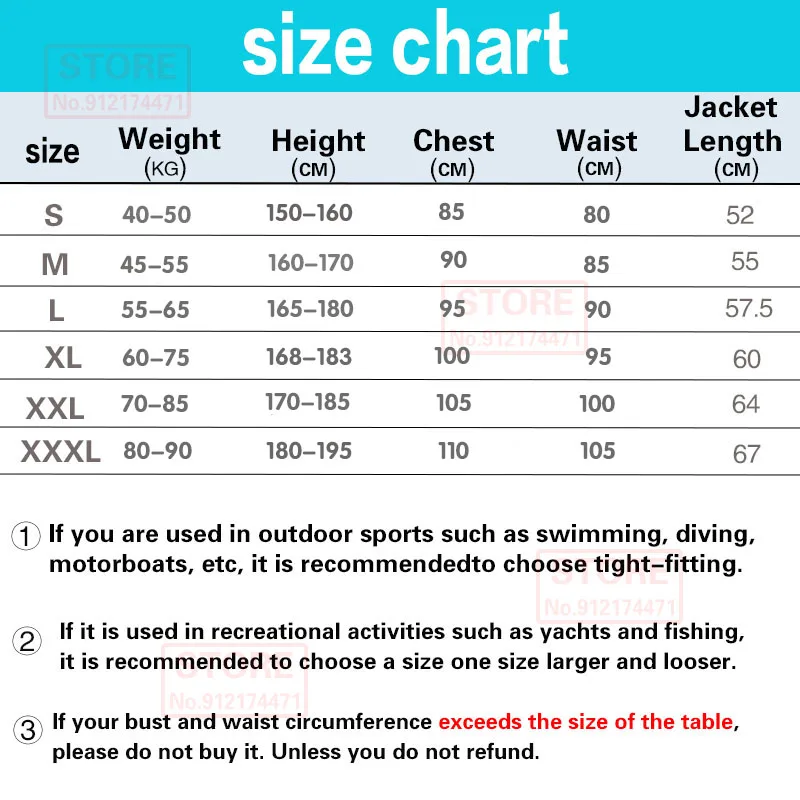 Kayak Life Jacket Adults Surf Life Vest Motorboats jet ski Wake board Raft Rescue Boat Clothing Fishing Vest Swimming Drifting