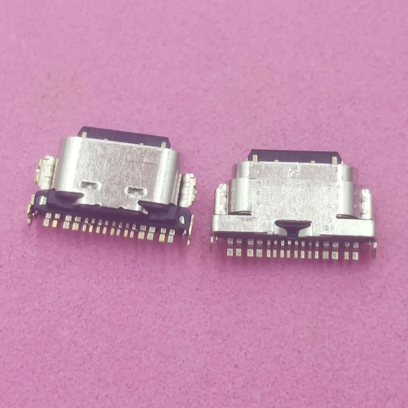 10-100Pcs USB Charger Dock Charging Plug Connector For Vivo Y32 Y33S Y33E Y33T Y55S Y74S Y76S Y77 Y77E S12 IQOO U5 Z6 Z6X Z7X