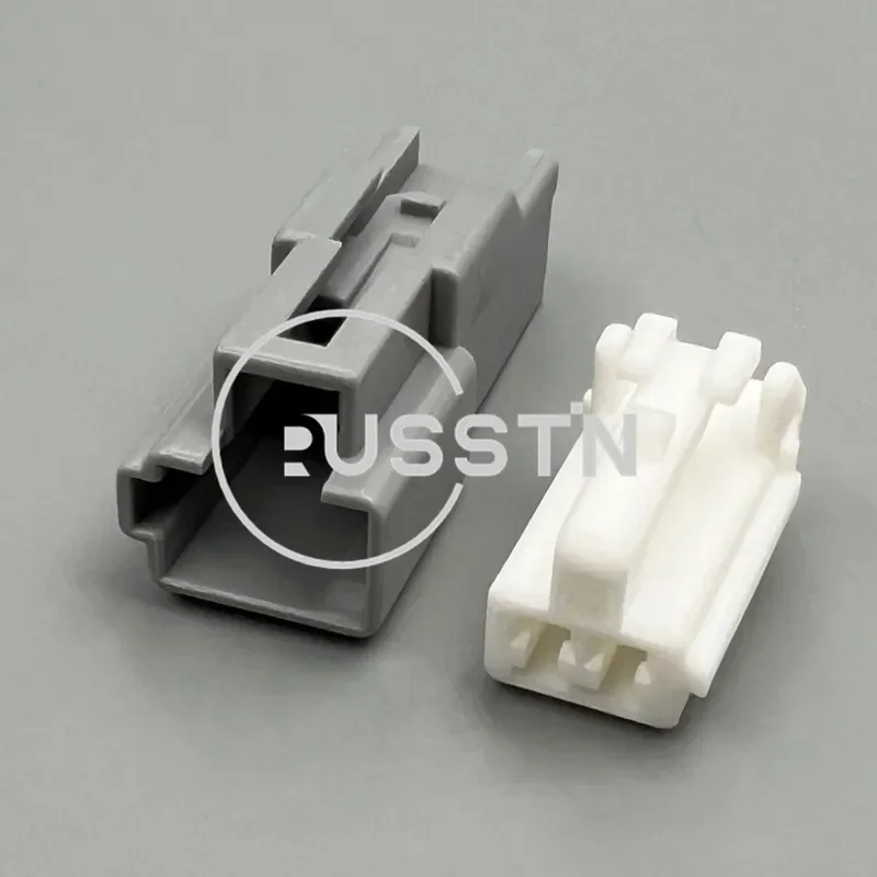 1 Set 2 Pin Connector Electric Wire Harness Cable Socket AC Assembly With Pins For Automotive Toyota 6520-0549 6520-0550