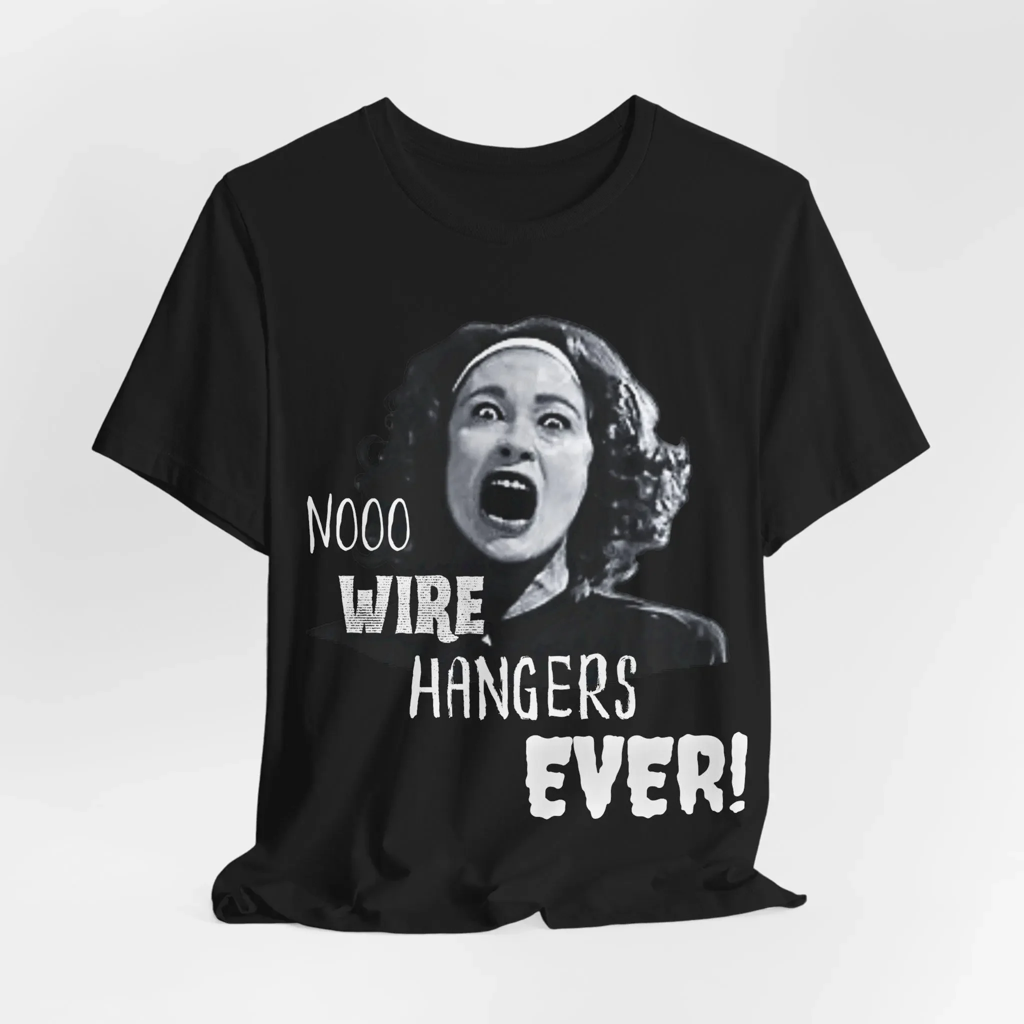 

Mommie Dearest T shirt No Wire Hangers Ever Joan Crawford Vintage Faye Dunaway