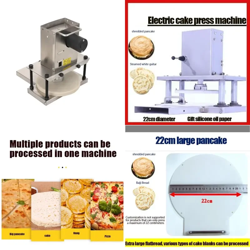 for Pizza Tortillas Roti Automatic Crepe Maker Pancake Maker