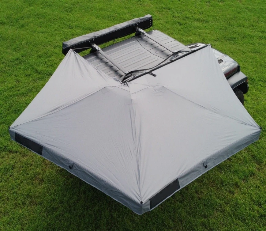 自立式270度屋外キャンプカーオーニングテント(カーキャンプ - Outdoor Adventure Degree のレビューと価格
