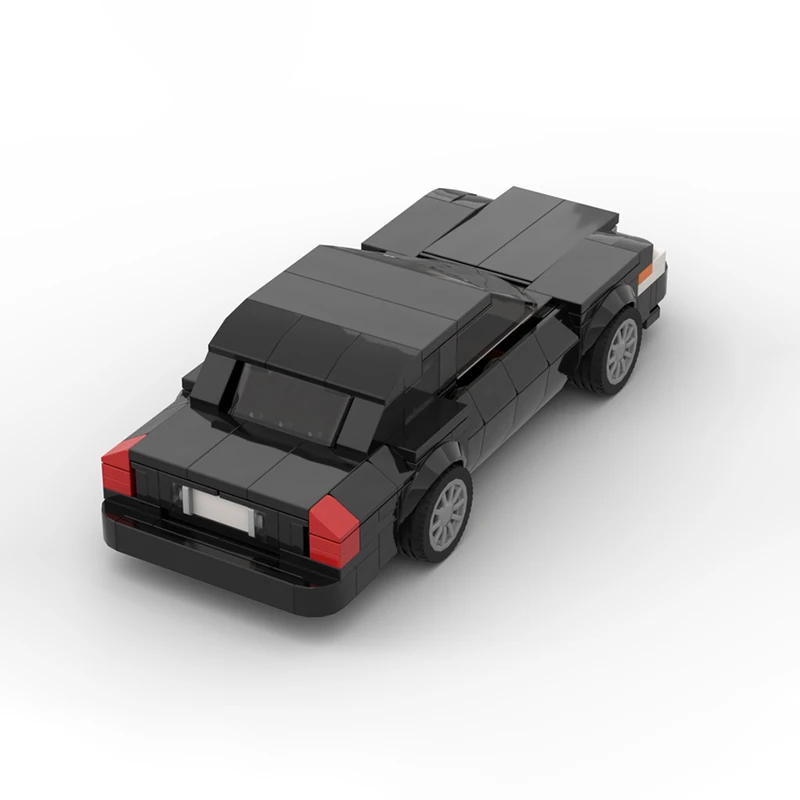 282 ชิ้น Moc Forder Crown Victoria Model Kit - การออกแบบแท็กซี่สไตล์ฟอร์เดสแท้, ของขวัญบล็อกตัวต่อวันเกิดที่ไม่ซ้ำกัน