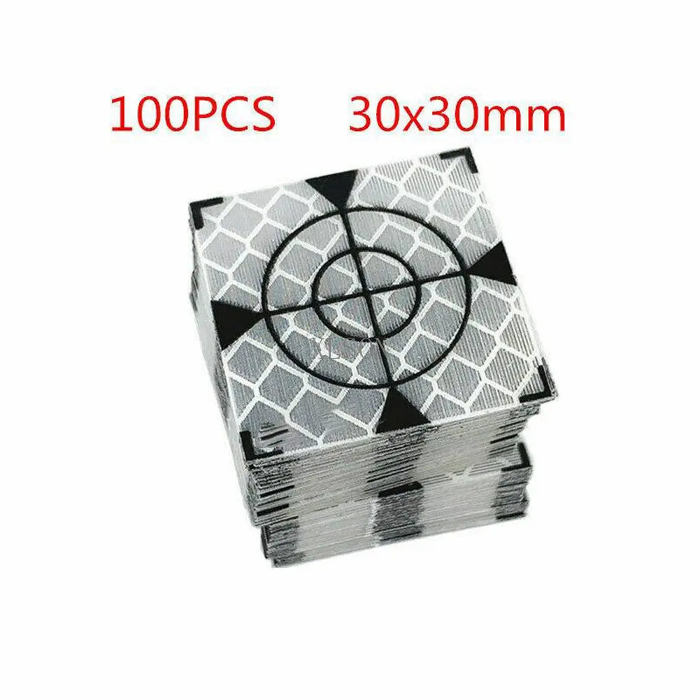 Imagem -03 - Folha Fluorescente Branca Peças de Reparação de Construção Fita Adesivos 60 mm 50 mm 40 mm 30 mm 20 mm Tarpaulin Surfing 100 Pcs