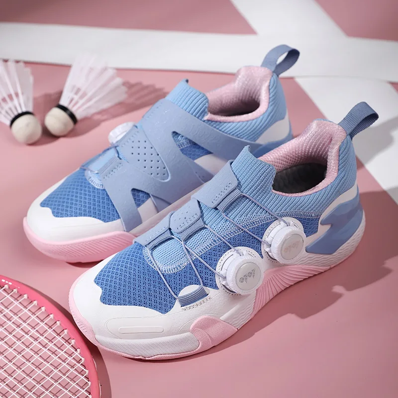 2025 New men's badminton shoes Breathable mesh badminton sneakers Comfortable outdoor sneakers women's non-slip badminton shoes