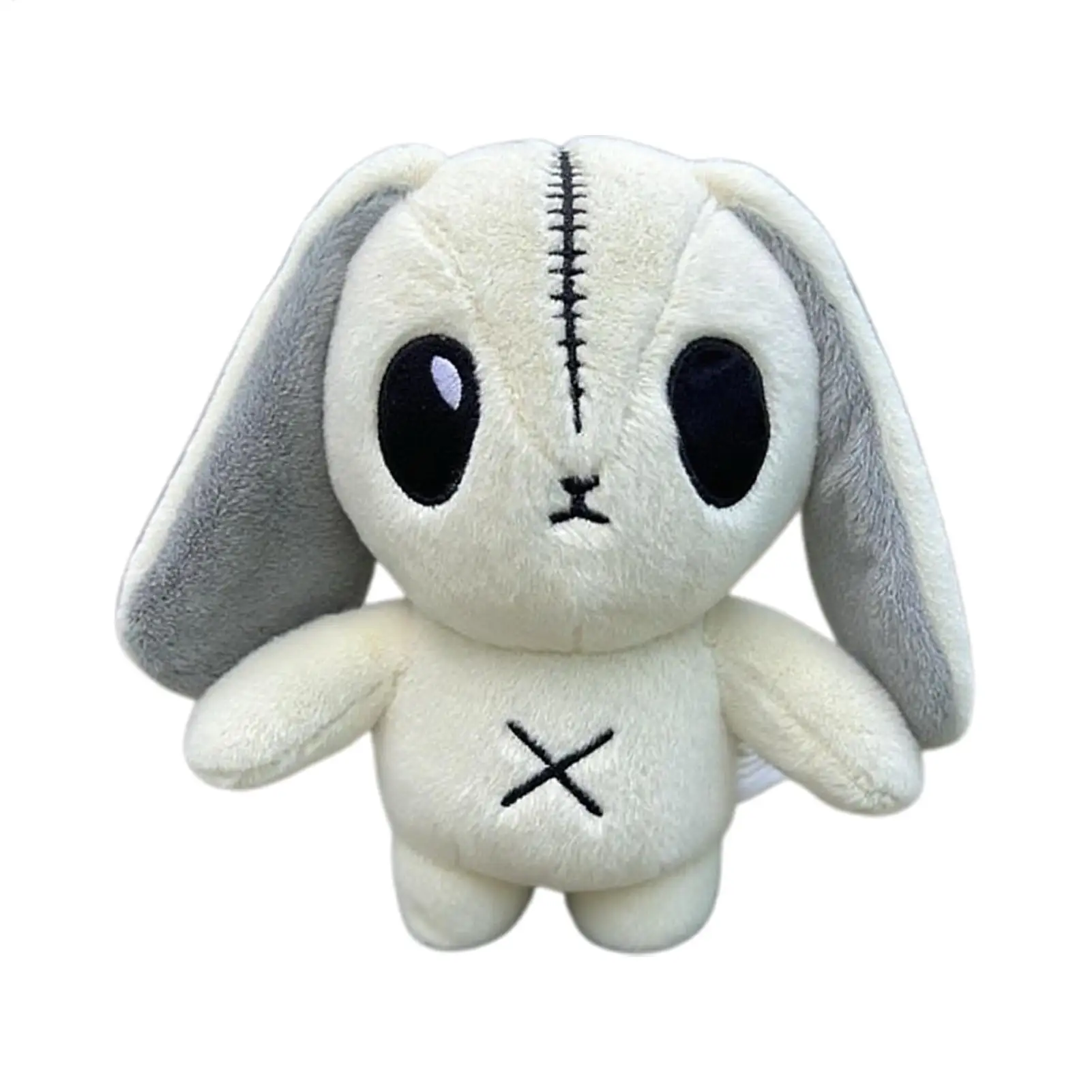 Halloween Haustiere Plüschpuppe Halloween Hase Plüschpuppe Goth Kaninchen Plüsch Stofftier Süßes Halloween Geburtstagsgeschenk für Kinder