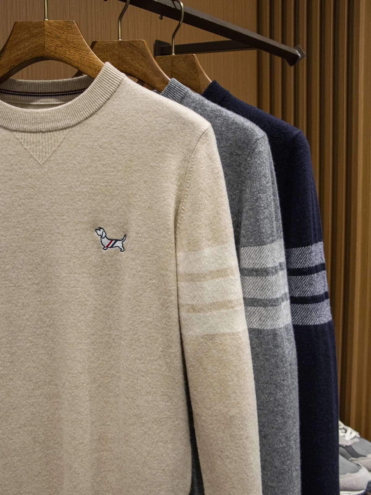 

Мужской вязаный свитер Soft Touch: модный, осенне-зимний, теплый, из шерсти, приталенный крой