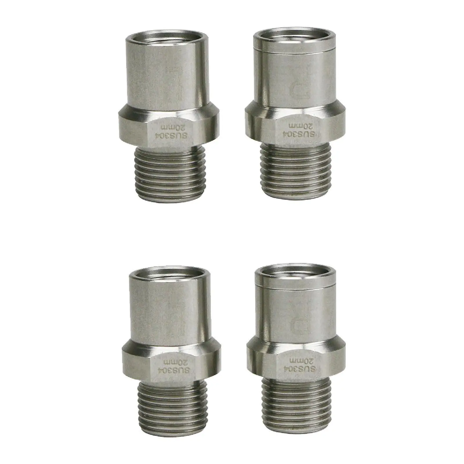 

2 Pieces Bike Pedal Extenders Extension Bicycle Parts Heavy Duty Extend by 20mm/0.79inch Bicycle Pedal Adapters Stainless Steel