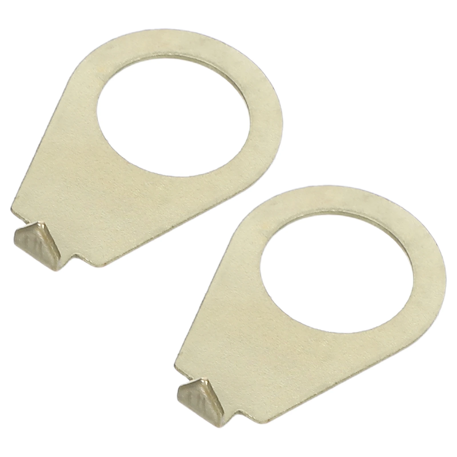 

2pcs Electric Guitar Accessories 3/8 Inch Knob Pointers Plate Washers Gold 97MM Diameter Volume Control Indicators Metal Parts