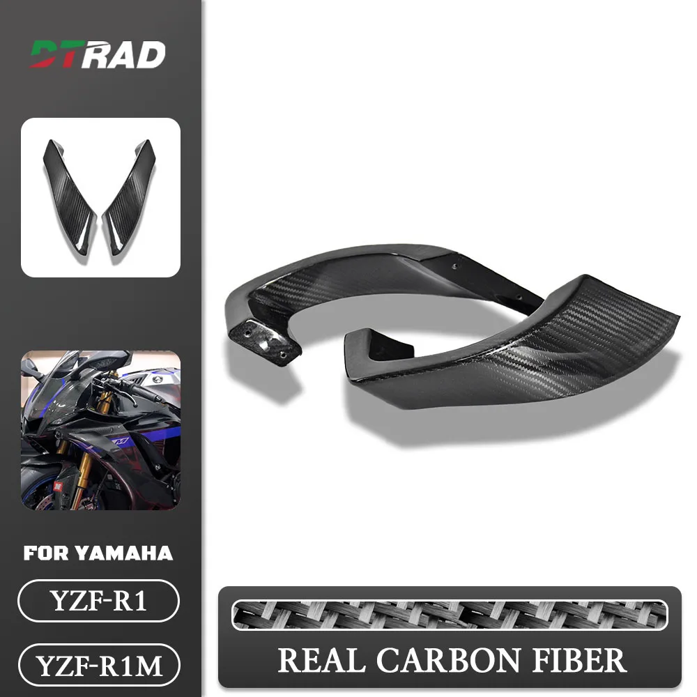 Carbon Fiber Directing Airflow Fairing Kit For YAMAHA YZF-R1 YZF-R1M 2020 - 2024 YZF R1 R1M Accessories Fixed Wing Aerodynamics