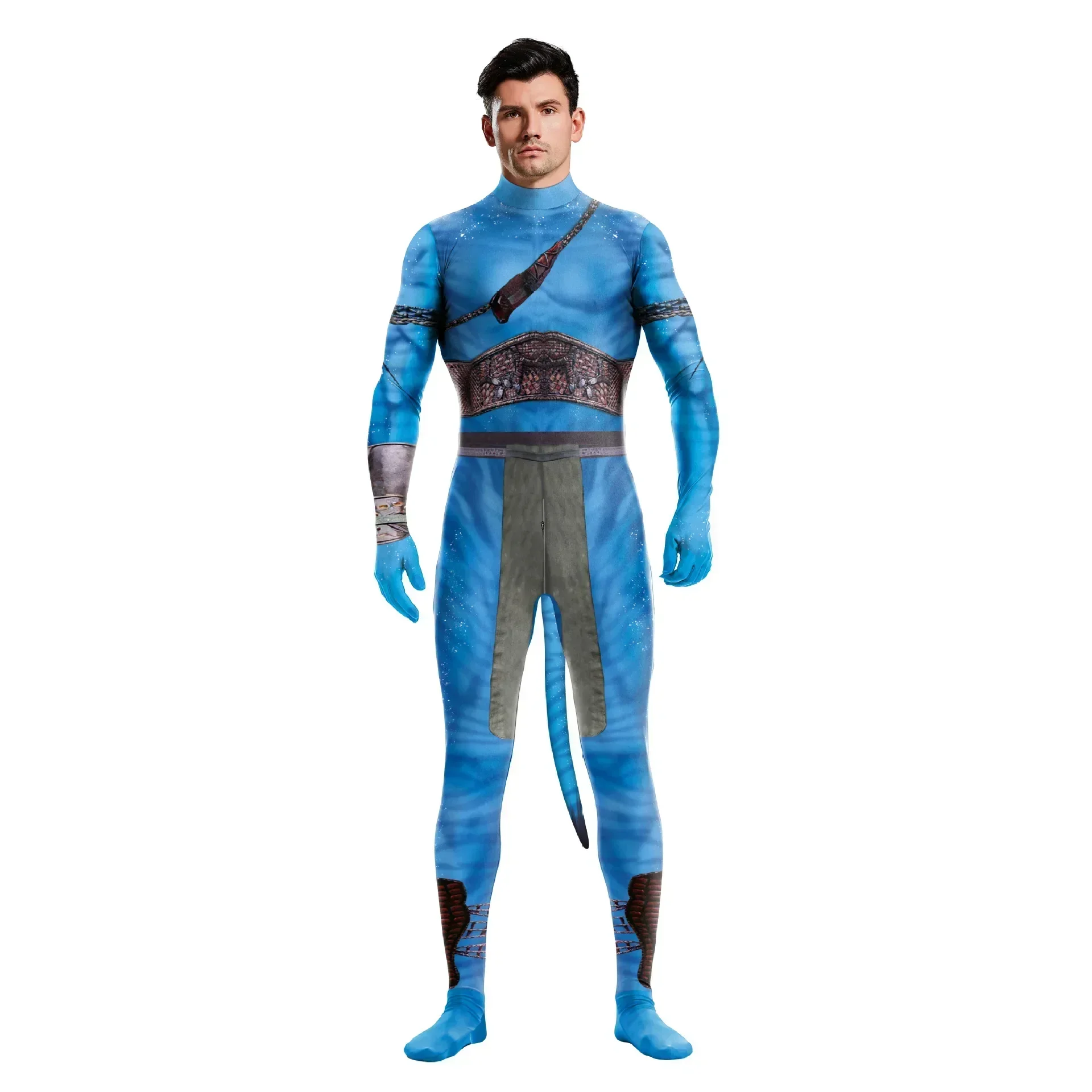 Avatar Costume Donna Uomo Film Avatar Il Via dell'Acqua Cosplay Abbigliamento Sexy Adulto Bobysuit Jake Sully Neytiri Zentai Tute