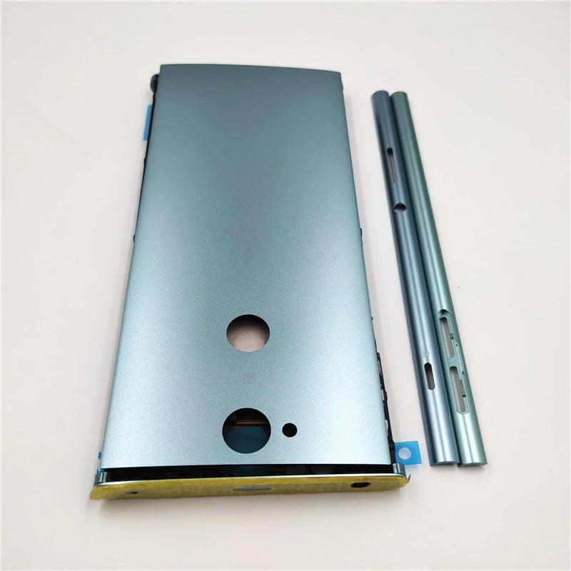 New Full Housing Middle Front Frame Bezel Housing For Sony Xperia XA2P XA2 Plus With Battery Back Cover + Side Strip