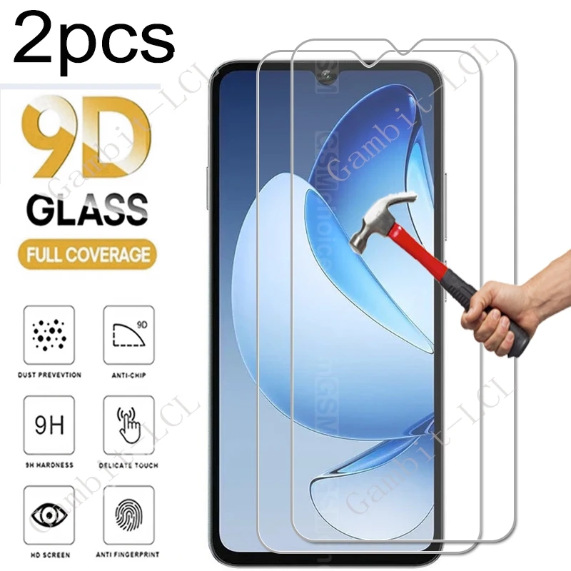 2PCS For Oukitel C1 Plus C3 2025 C59 Pro C60 C61 C62 C65 P1 C37 C38 C50 C51 C53 C57 C58 Screen Protection Tempered Glass Film
