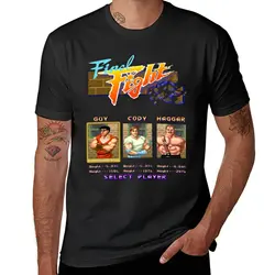 Final Fight Select T-Shirt summer tops vintage for a boy summer clothes T-shirt men