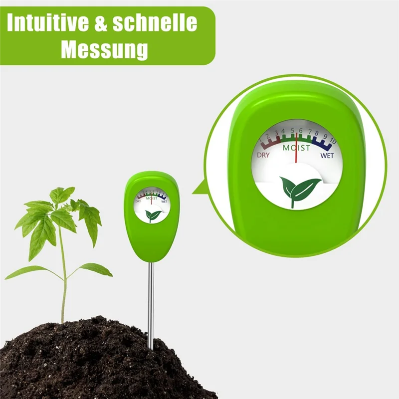 【Shopper’S-Favorite!】Portable Soil Moisture Meter For Plants Plant Moisture Meter Without Batteries Hygrometer For The Garden