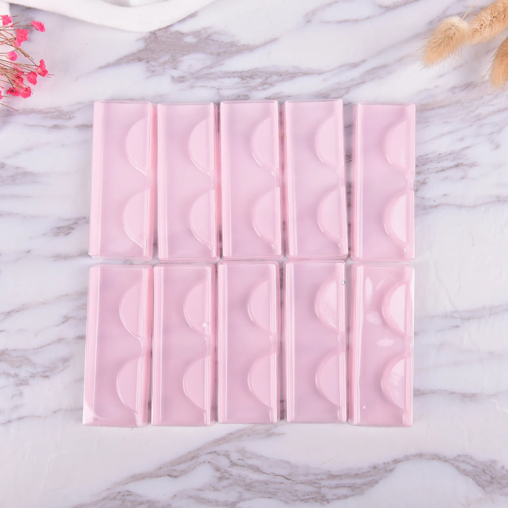 10pcs Empty Storage Case Box Container Holder Compartment For False Eyelash Care