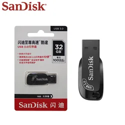 SanDisk-Petite clé USB portable CZ410, vitesse de lecture profonde et cool, 100 MBumental, protection par mot de passe, apprentissage au bureau d'affaires