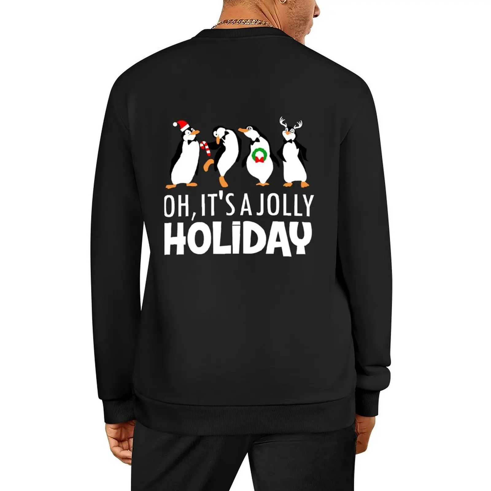 

Oh, Its a Jolly Holiday Essential Pullover male clothes aesthetic clothing korean clothes men's sweatshirt