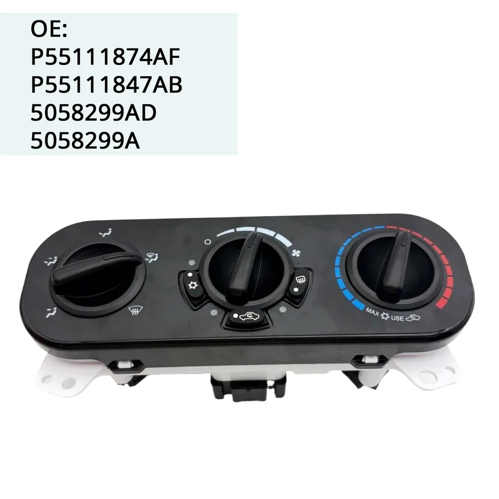 

Панель управления климат-контролем для Dodge Caliber 2007-2009 / OE: P55111874AF 5058299AD 5058299A