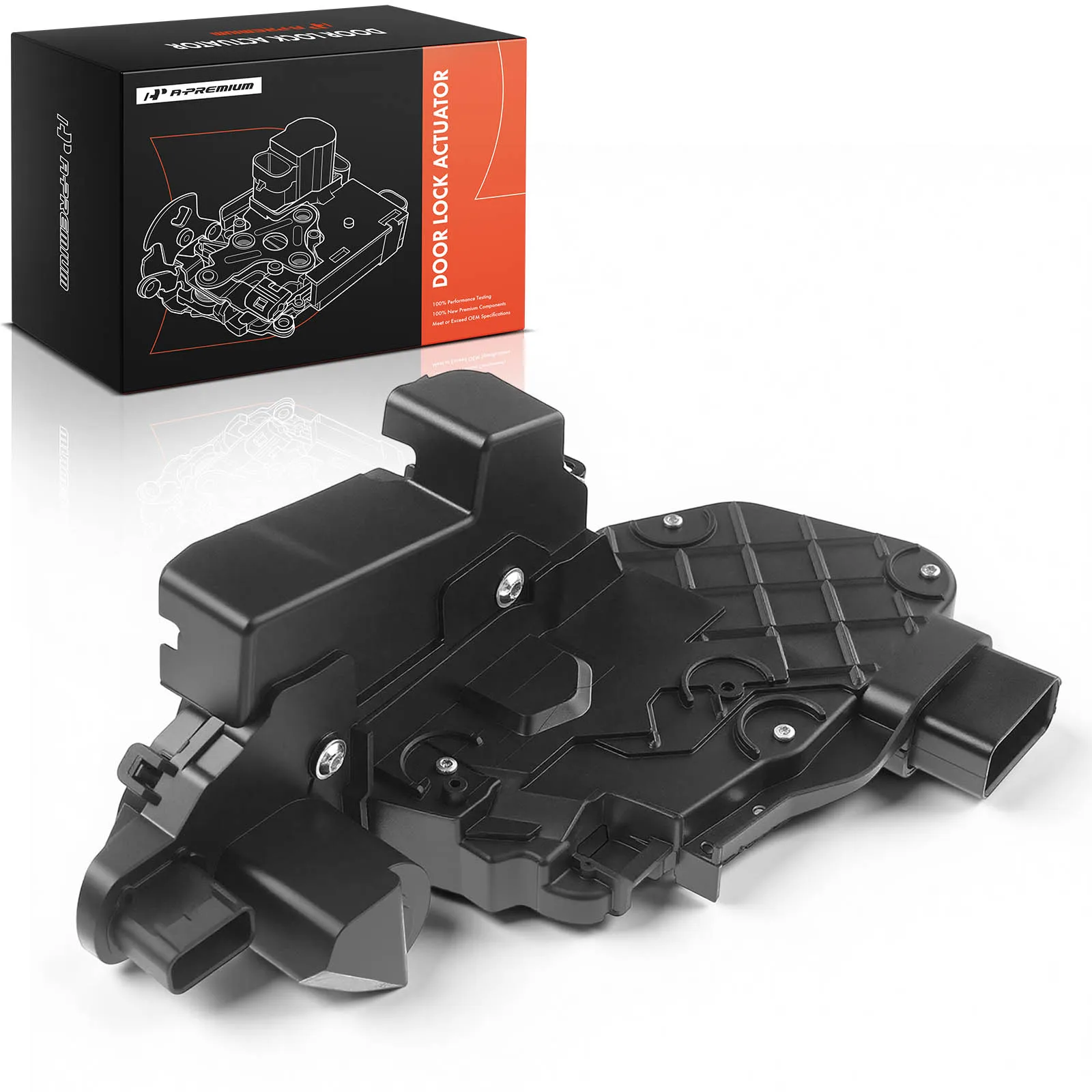 A-Premium Front Left Door Lock Actuator 4+10 Pins for Land Rover LR4 2010-2016 Range Rover Sport 2010-2013 Range Rover Evoque