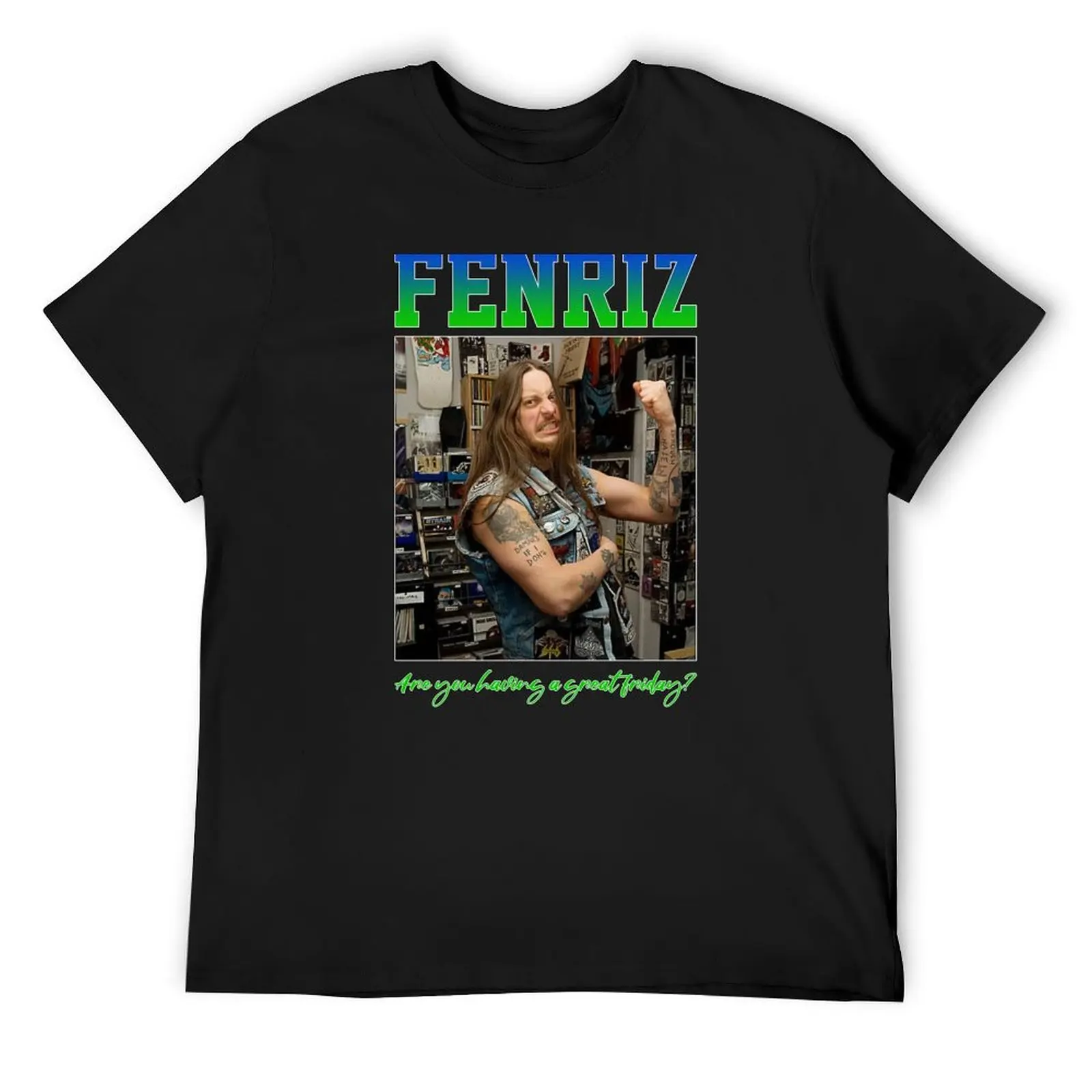 Fenriz Darkthrone Homage Tribute T-Shirt basketball graphic tees clothes plus size men clothing