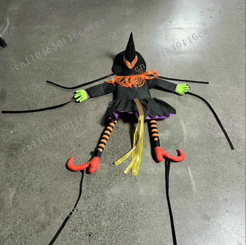 Halloween Tree Climbing Witch Tree Party Pendant Arrangement Props