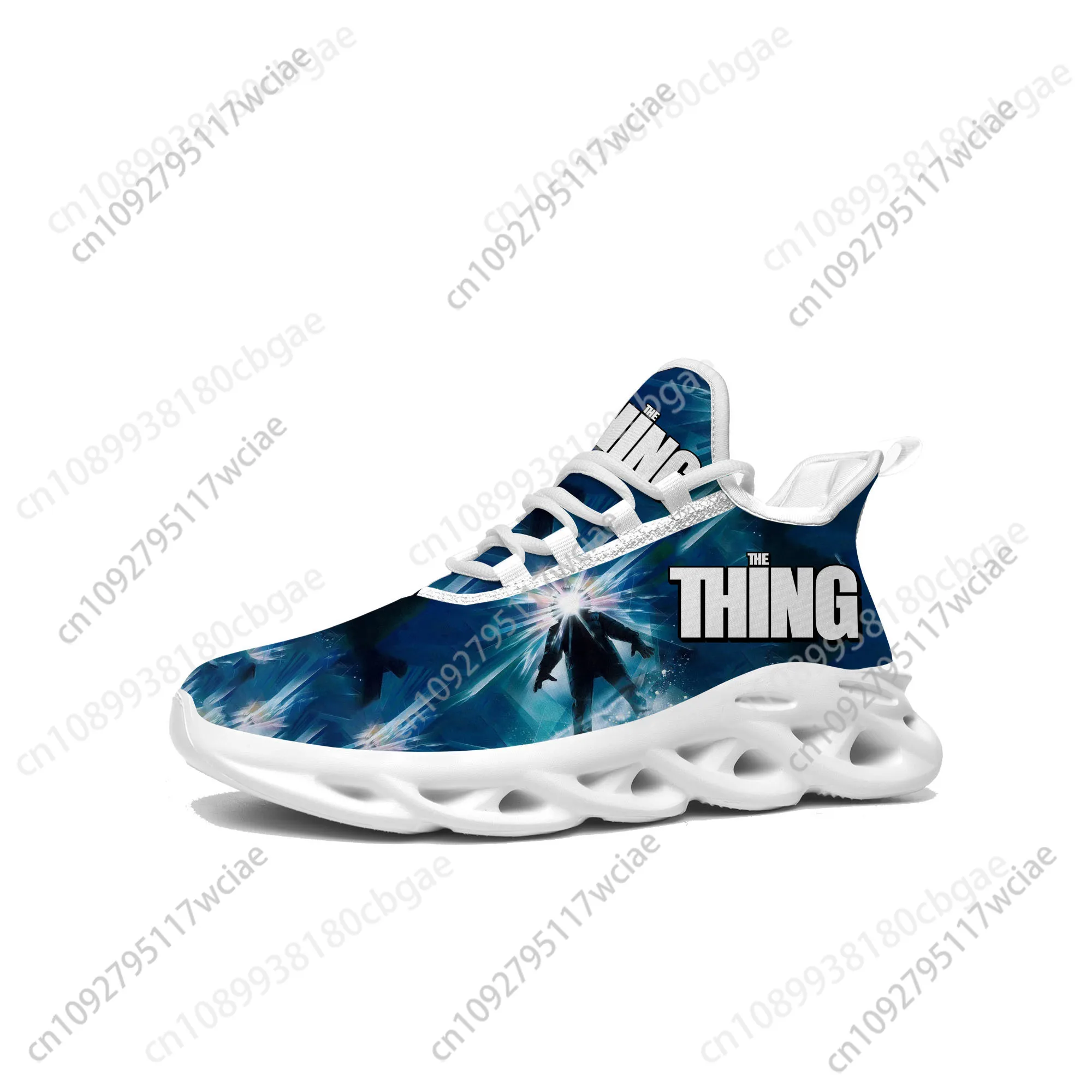 

The Thing movie shoes Flats Sneakers Mens Womens Sports Running Shoes High Quality Sneaker Lace Up Mesh Footwear custom Shoe