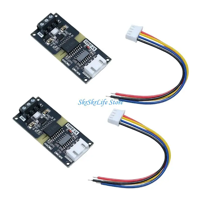 

E65E 2pieces Durability RS485 to TTL Serials Port Communication Module For Harsh Environment And MultiDevice Networking