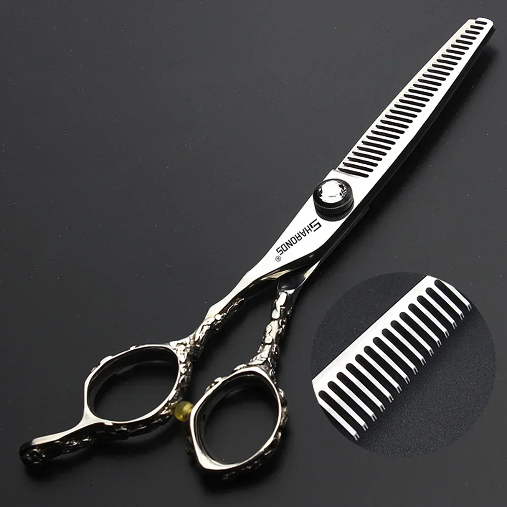 SHARONDS Hairdressing Professional Scissors 6 Inch Hairstylist Dedicated Hair Clippers Specialized Barber Shears Hair Scissors