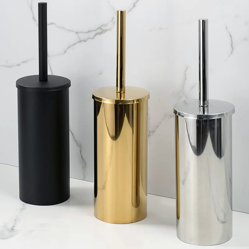 

Набор держателей для туалетной щетки для ванной комнаты, черные квадратные инструменты из нержавеющей стали, вертикальная щетка для унитаза, аксессуары для чистки ванной комнаты