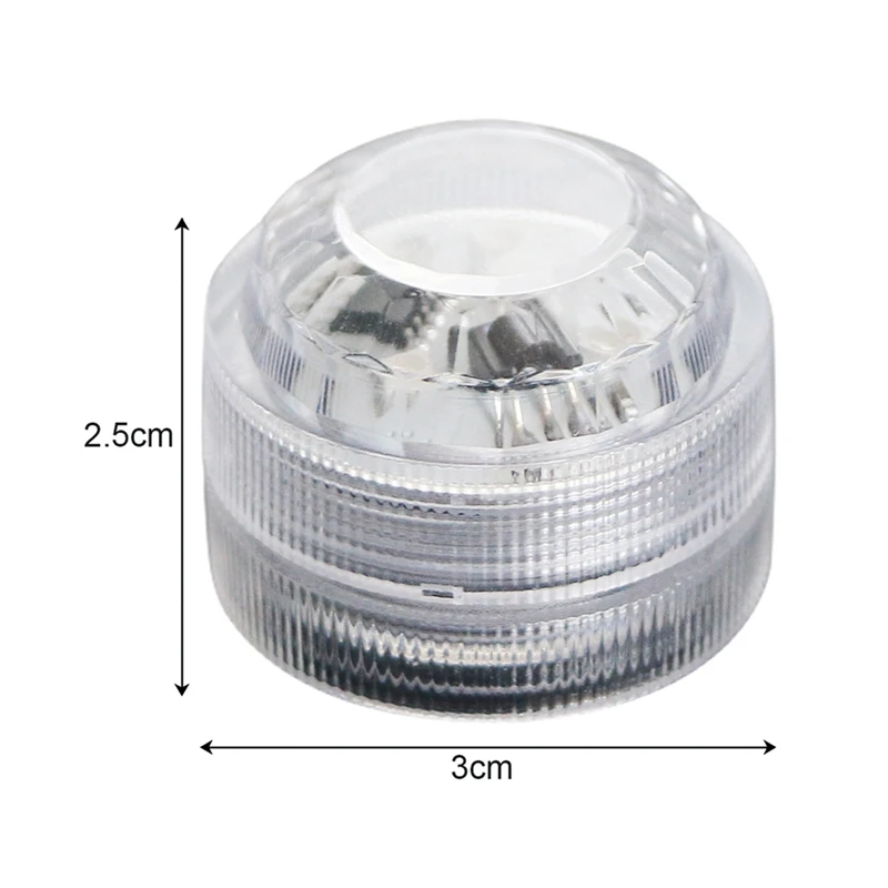 A31Z-Wireless Colorful LED Car Interior Ambient Light Remote Control Battery Operated Vase Pool Pond Lantern Decoration