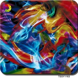 TSAUTOP 0.5m*2m/10m colorful TSSY1163 hydrographic dipping film water transfer printing film