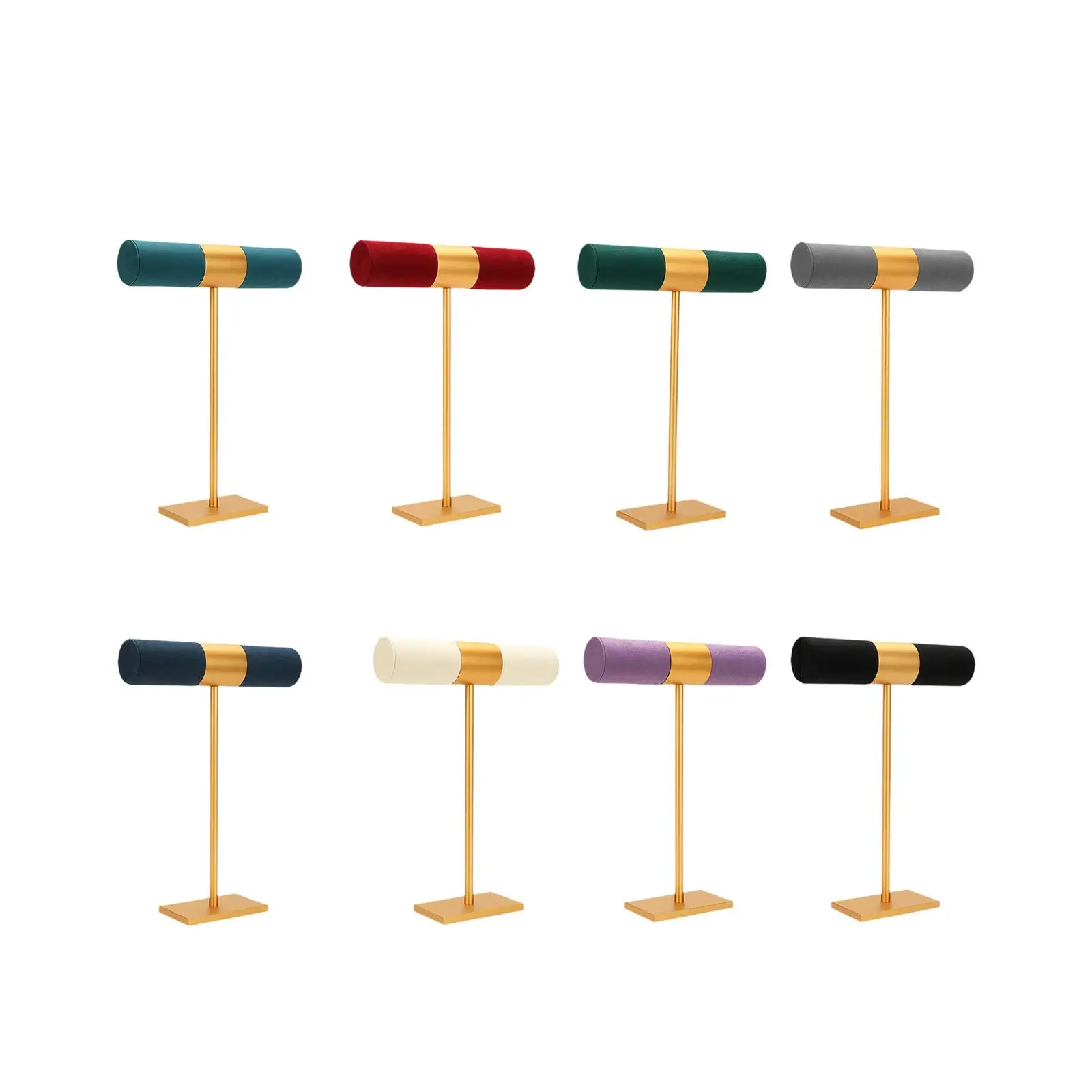 Bracelet Display Stand Metal Base Hair Band Organization Jewelry Holder for Dressing Table Show Desktop Shopping Mall Selling