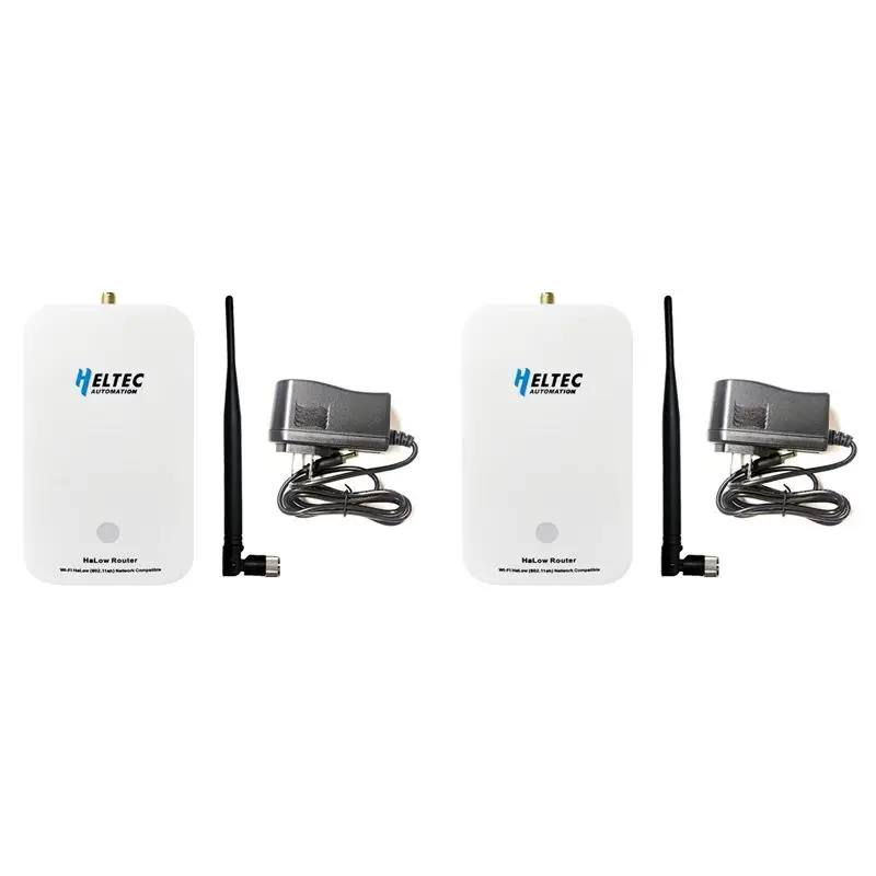 2X H ELTEC AUTOMATION Wi-Fi Halow HT-H7608 IEEE 802.11Ah Dual-Band Gateway Wi-Fi Extender 3Km US Plug