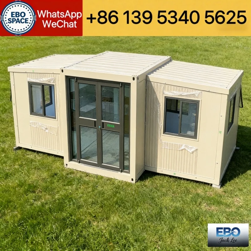 Resort Villa Expandable Container House MMC Custom China Factory 20ft 30ft 40ft Modular Cabin 2-3 Bedroom Waterproof