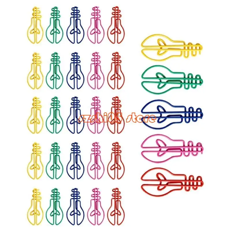 781e 30pcs lampada colorata lampadina clip clip clip clip per le buste foto buste lettere documento cartello