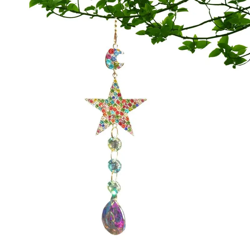 Sunlight Catching Pendant Window Hanging Ornaments Sparkling Pendant Exquisite Sunlight Reflector Decorative Rainbow Maker