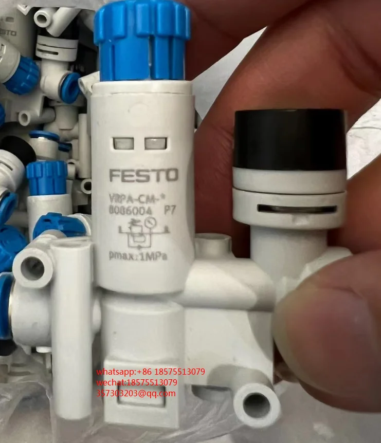 For FESTO 8086004 VRPA-CM-Q6-E Pressure Regulator New 1 Piece