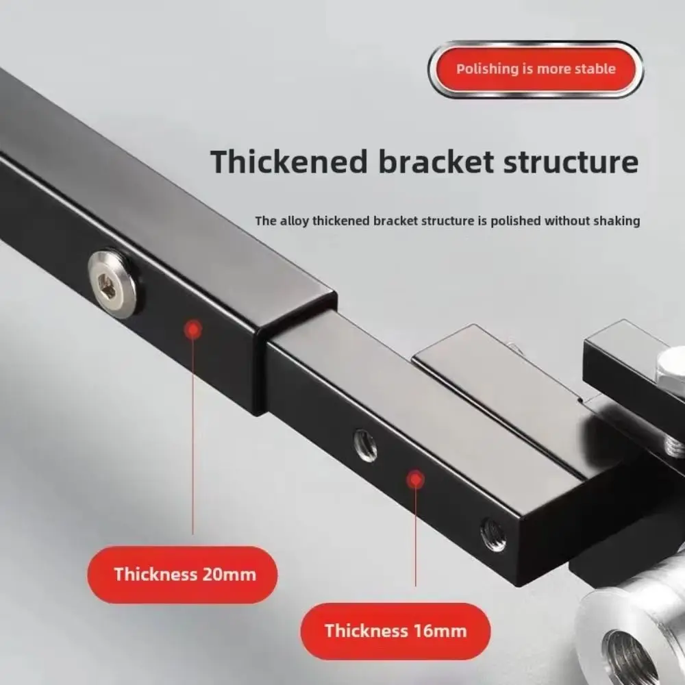 Multi Function Belt Sander Attachment Stainless Steel Sanding Adapter Low Noise Pipe Tube Bracket Replace The Angle Grinder