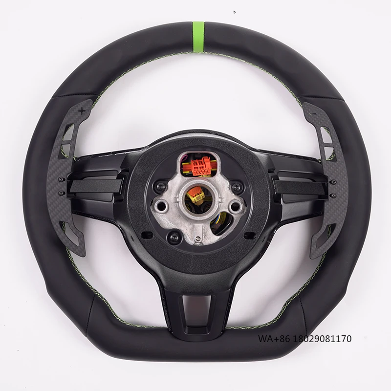 مناسبة لتعديل عجلة القيادة مخصصة لتخصيص عجلة القيادة الجلدية الكاملة #6