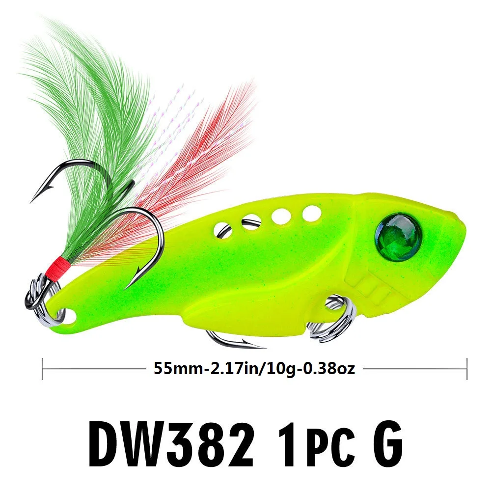1pc Rooster Tail Spoon Wobble Fishing Lure With Jig Hook, Lifelike Artificial Bionic Swim Hard Bait For Bass Trout Freshwater Sa image 6