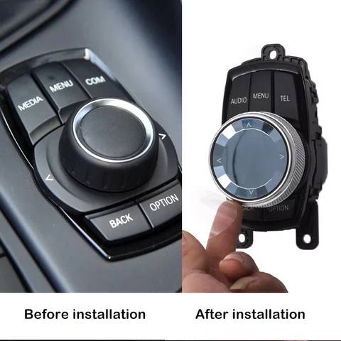 Мультимедийная ручка Crystal для BMW 3 серии G20, 5 серии F10, G30, F30, F15, F16, G05, G06, G07, G01, G08, E70, E71, аксессуары