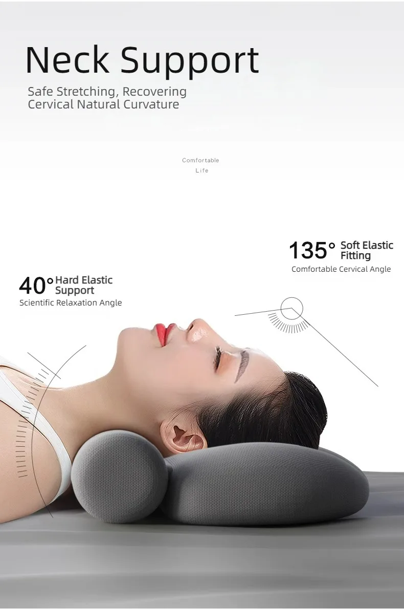 Moxibustion Neck Pillow Mugwort Hot Compress Cervical Vertebra Neck Massager Body Relax Masaje Neck Massager Pillow Masajeador