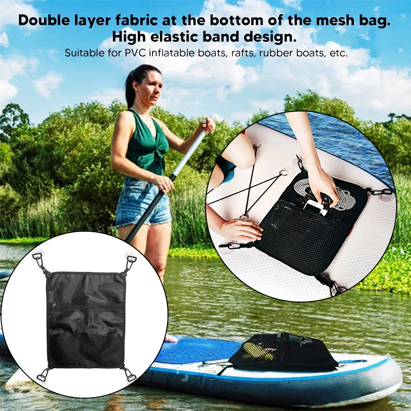 

Waterproof Paddleboard Deck Bag Portable Dry Bag with Suction Cups Surfing Storage Bag for Kayak Beach Outdoor Lightweight